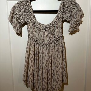 Floral Smocked Dress